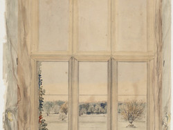 1979P137.1 Aston Hall - A Window On The Second Floor
