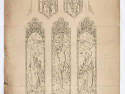 1970M238.2521 Design for Stained Glass Window for Mylor
