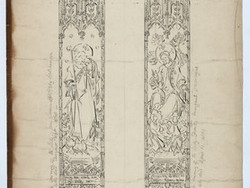 1970M238.2522 Design for Stained Glass Window for Mylor