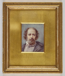 1948P8 Miniature portrait of Alfred, Lord Tennyson