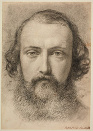 1906P721 Portrait: Head Study of Daniel Casey (Full-Face)