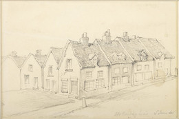 1893V66-2 Cottages In Holloway Head, Birmingham