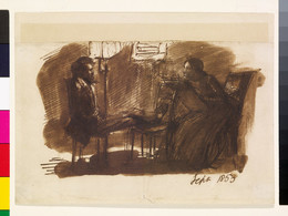 1904P480 Elizabeth Siddal Drawing Rossetti