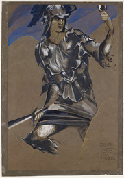 1898P46 Study of Perseus in Armour