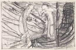 1927P648.58 Cupid and Psyche - Sketch of Psyche and Charon