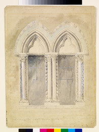 1972P6 Design for a Window, Oxford University Museum