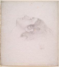 1960P8 Study of Vicenzo for the Head of Romeo in Reconciliation of the Montagues and the Capulets
