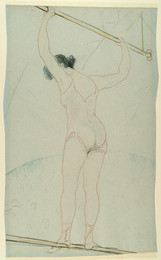 1962P4 Study of a Female Trapeze Artist