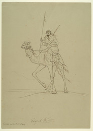 1979P2 Study of a Camel and Rider