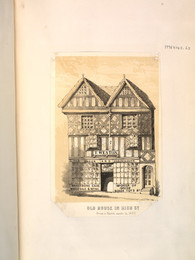 1996V145.65 Lithograph  - Old House In High Street, Birmingham