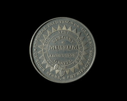 1885N1527.308 19th Century Advertising Medal - Back