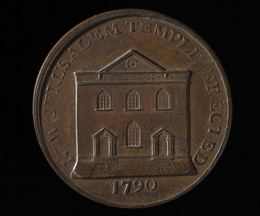 1939N167 Commemorative Medal - New Jerusalem Temple