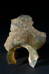 2000A2.9 Neck Fragment of Glass Urinal