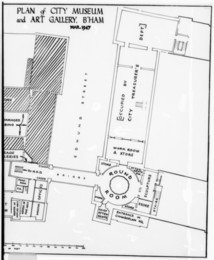 3182 Plan of galleries March 1947